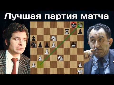 Пожертвовал 2 КАЧЕСТВА и ФЕРЗЯ! Тигран Петросян - Борис Спасский. Москва 1966. 10-я партия. Шахматы