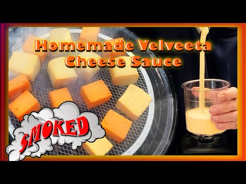 Homemade Smoked Velveeta Cheese Sauce #velveeta #smokedcheese #partyfood