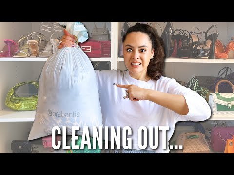 *Dealing with my Separation Anxiety* Closet Clean Out with A STYLIST