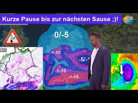 A lull before a new low-pressure system with a chance of snow. Nighttime frost and polar vortex. ...