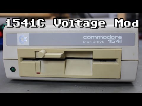 Commodore 1541 Mains Voltage Mod