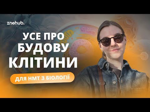 Усе про будову клітини для НМТ з біології