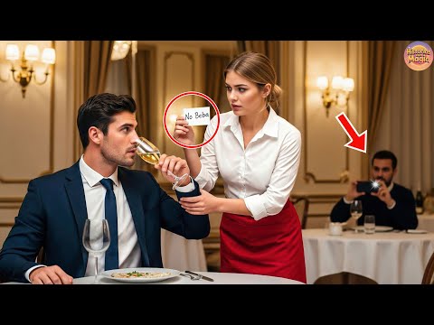 “¡No Beba Y Váyase De Inmediato!” — La Mesera Advirtió Al Millonario… Él Le Tomó La Mano Y…