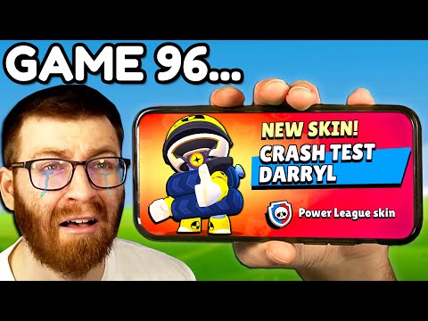 I Beat Power League for Crash Test Darryl in ONE DAY...