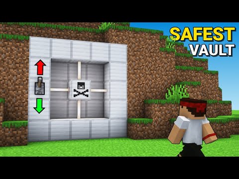 The WORLD'S Safest Vault With TRAP In Minecraft!
