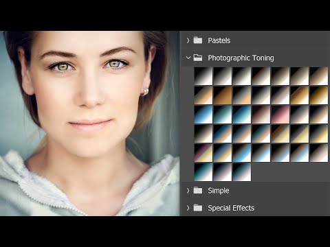Using the Hidden Color Grading Presets in Photoshop