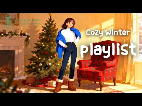 PLAYLIST 🎧 포근하고 따뜻한 Cozy Winter 플리☕Indie Pop, Cafe Pop, Chill R&B 감성 크리스마스 캐롤🎄Sage Green Radio🌿