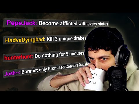 Elden Ring Bingo vs Aggy but chat made the objectives