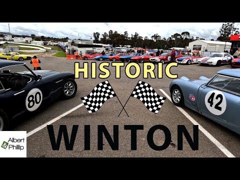 The Best Classic and Vintage car racing at 2023 Historic Winton