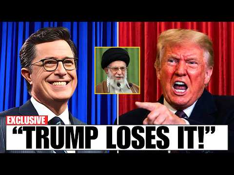 Trump ERUPTS After Stephen Colbert DESTROYED Him Over Iran Strikes On Live TV