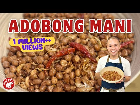 ADOBONG MANI WITH A LOT OF GARLIC!