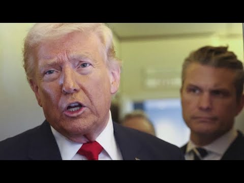 President Trump calls on world leaders to help protect Strait of Hormuz