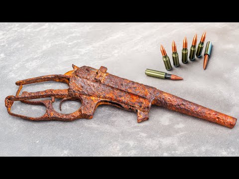 Restoring and Firing a Rusty Winchester 1895 | Antique Rifle Rebuild