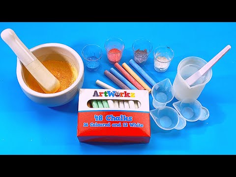 How to color resin on a budget  - can you use chalk?