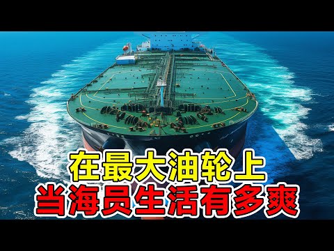 在价值10亿美刀的“世界最大油轮”上，当海员到底有多爽？月薪高达3万美金#世界之最 #超级工程 #核潜艇 #航母 #大国重器 #科普 #top #脑洞大开 #超级工厂 #渔船