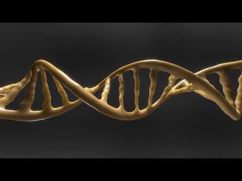 4K Screensaver - Explore the Wonders of Science with Our Stunning Rotating DNA Helix Animation