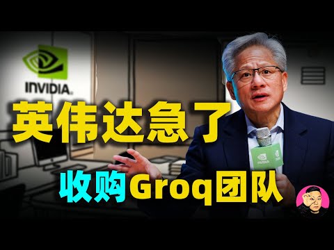 起底英偉達2025最狠收購：黃仁勳收編Groq團隊,英偉達真的被谷歌逼急了？ “偷師”TPU！拆解AI基建背後的致命賽局！#英偉達#黃仁勳#AI#向陽說