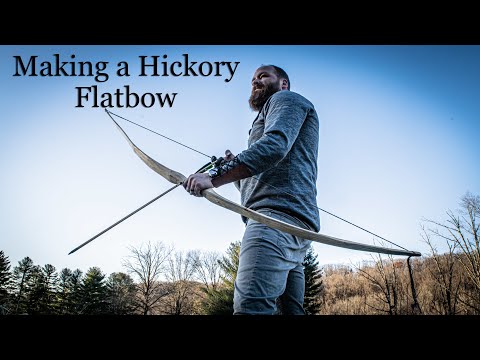 Making an American Flatbow: Hickory