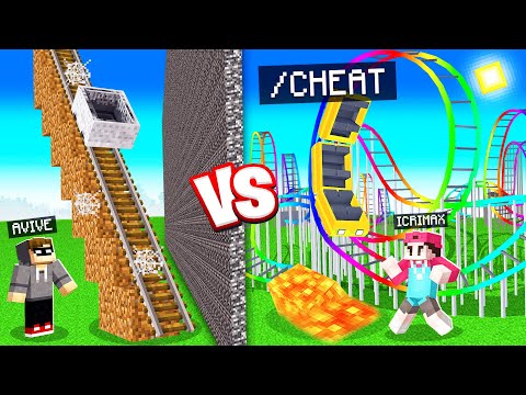 Ich BAUE eine 999.999 ACHTERBAHN! 😱 (Minecraft Bau Battle)