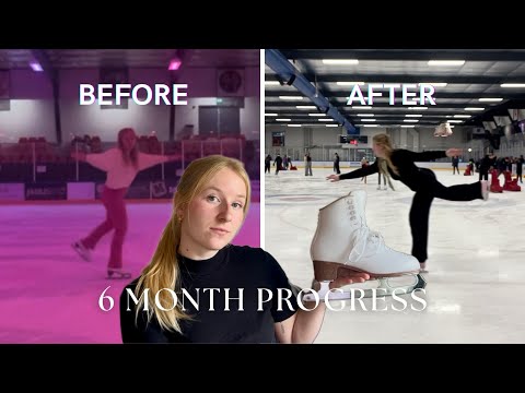 My Figure Skating Journey As An Adult Beginner | REALISTIC 6 Month Progress