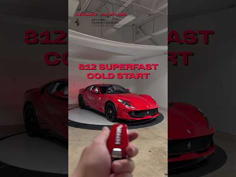 Ferrari 812 Superfast SOUND! 🏎️🔥🔊