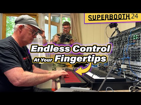 Continuum & Osmose with AJH Modular - playing | Superbooth 2024