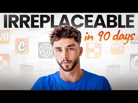 How to Become IRREPLACEABLE With AI in 90 Days