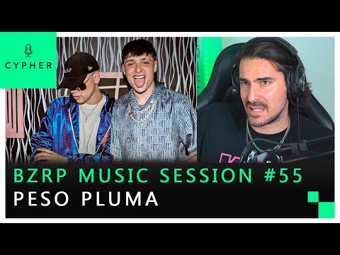 REACCIÓN a PESO PLUMA || BZRP Music Sessions #55