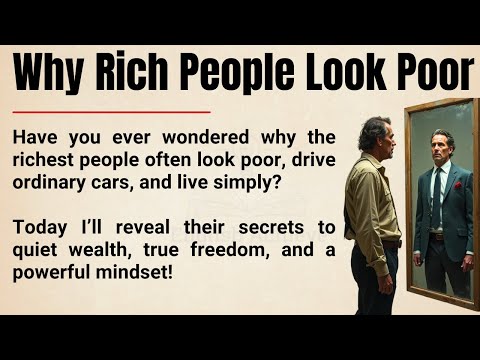 Why Rich People Look Poor 🔥 || Secrets of Quiet Wealth, Financial Freedom & Powerful Mindset ✅