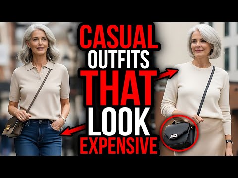 12 CASUAL Items That Make You Look EXPENSIVE (Women Over 50)
