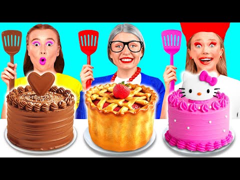 Me vs Grandma Cooking Challenge | Amazing Hacks and Tricks by GoFun Challenge