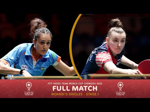 FULL MATCH | Manika Batra vs Lea Rakovac | ITTF Mixed Team World Cup 2025 (Stage 1)