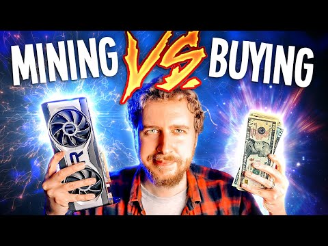 Mining vs buying crypto (Fully explained with examples & numbers!)