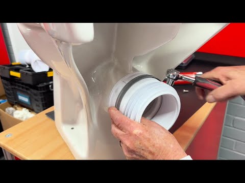 Product Tutorial: How to Fit a Back to Wall WC Connector to a Misshapen Toilet Pan