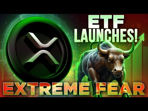 XRP ETF Launches with Extreme Fear!🔥Market Crash Update🔥