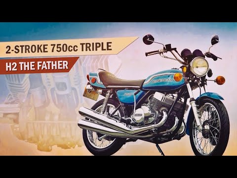The REAL H2! CRAZIEST 2-stroke 750cc Triple Called WIDOWMAKER. The Historycal Father of H2.