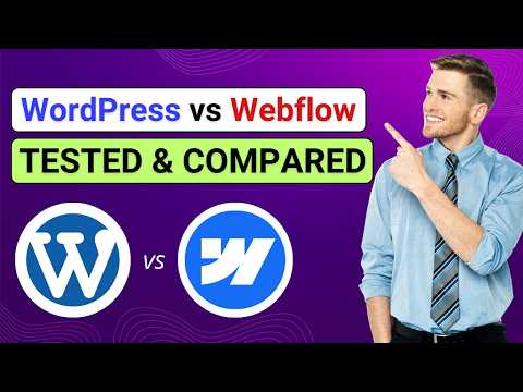 WordPress vs Webflow - Which is Better? Webflow vs WordPress - Which is Best? Tested and Compared