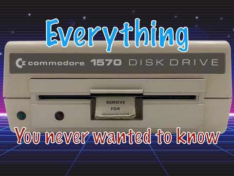 Everything you never wanted to know about the Commodore 1570 Disk Drive