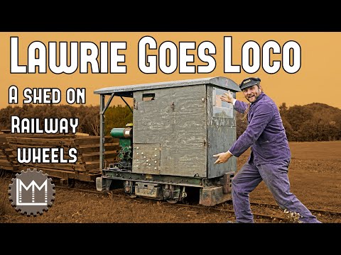 A shed of a locomotive - an experimental Lister Railtruck. Lawrie Goes Loco Episode 23.