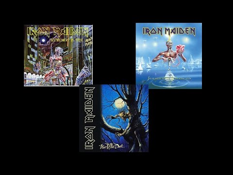 Iron Maiden 3 Albuns: Fear / Somewhere / Seventh