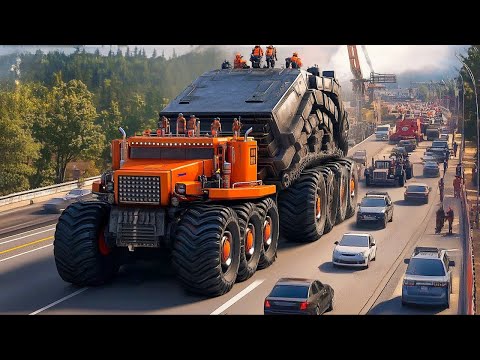 Extreme Dangerous Transport Skill Operations Oversize Truck | Biggest Heavy Equipment Machines #51