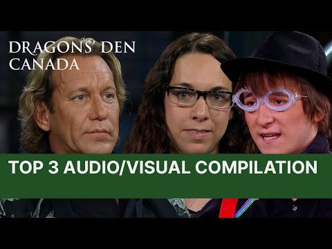 Top 3 Audio/Visual Tech Companies In The Den | Dragons' Den Canada