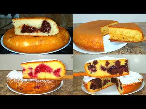 Духовка больше не нужна 👍Пироги на Сковороде! Один рецепт вкуснее Другого😋Техника/Сразу 4 рецепта