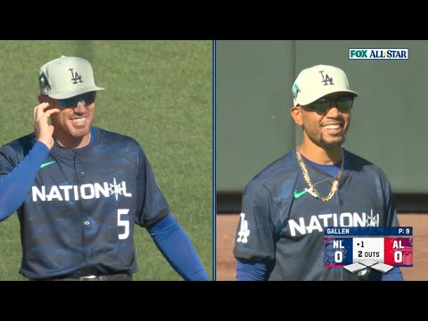 Mookie Betts and Freddie Freeman mic'd up TOGETHER at the All-Star Game is HILARIOUS and MUST-WATCH!