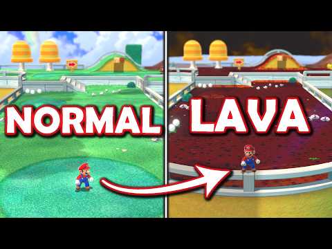 Super Mario 3D World but the Floor is Lava (2-Player Gameplay)