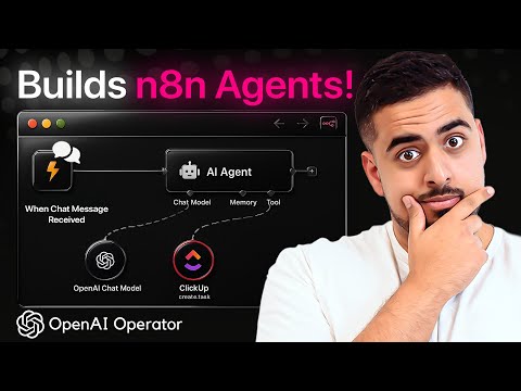How to Build n8n Agents INSTANTLY with ChatGPT Operator (Mind Blowing)