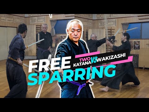 Let's BEAT Seki Sensei #1: Wakizashi vs. Two Katana (Free Sparring)