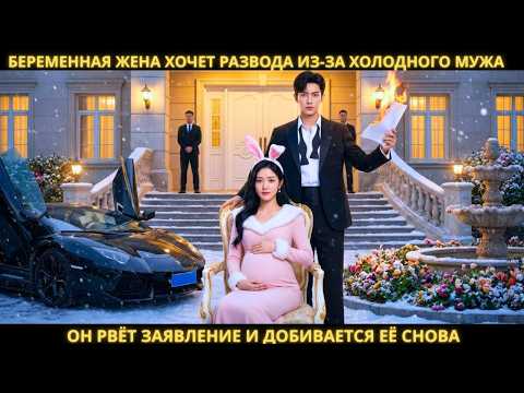 Беременная жена хочет развода из-за холодного мужа, он рвёт заявление и добивается её снова