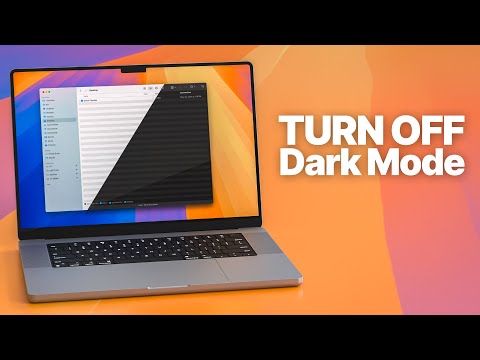 How to turn off Dark Mode on a Mac