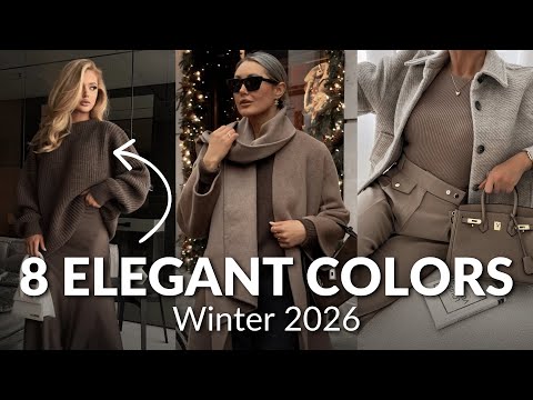 The Biggest Color Trends for Winter 2026. What’s In & Out